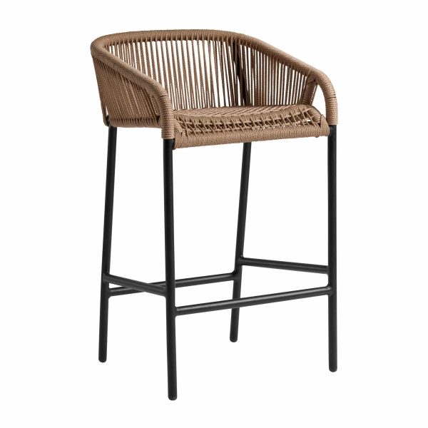 Rio Rope Detail Bar Stool DeFrae Contract Furniture