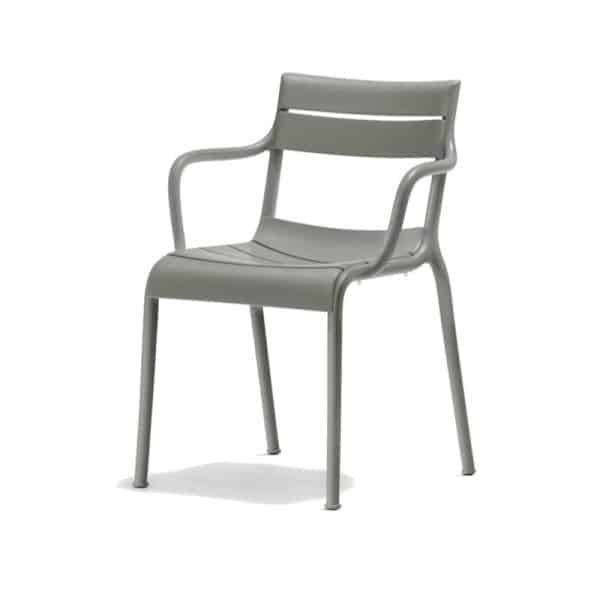 Souvenir Armchair Outdoor Restaurant Bar Chair by Pedrali at DeFrae Contract Furniture Olive Green