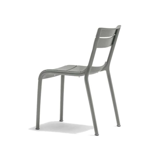 Souvenir Side Chair Outdoor Restaurant Bar Chair by Pedrali at DeFrae Contract Furniture Olive Green