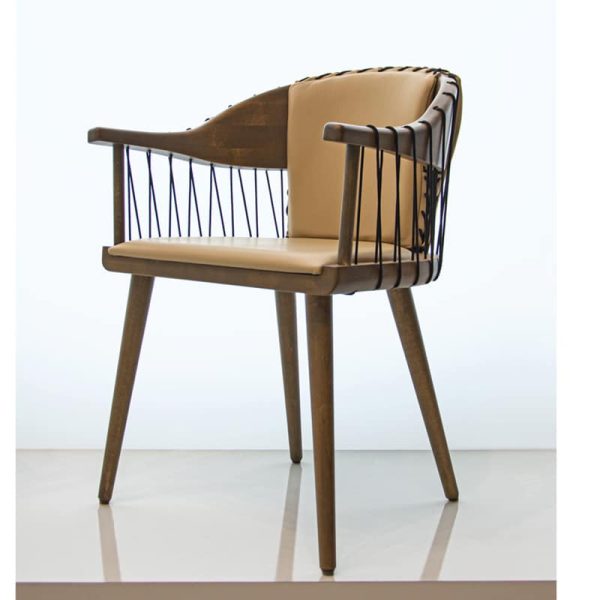 Inn Armchair from DeFrae Contract Furniture With String Back