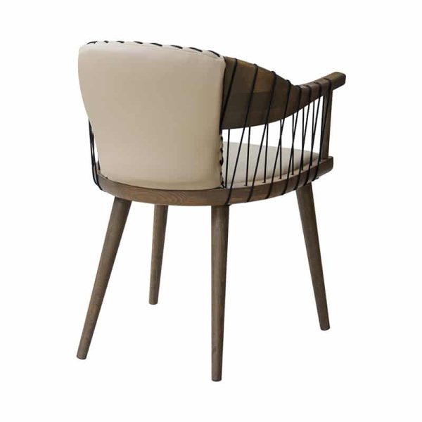 Inn Armchair from DeFrae Contract Furniture With String Back