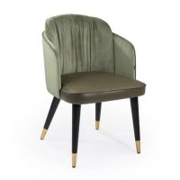Akron Wrinkled Back Armchair DeFrae Contract Furniture