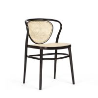 Tokio A-1400 Side Chair With Cane Back and Seat DeFrae Contract Furniture Bentwood Chair