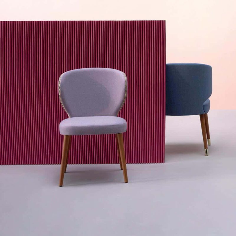 Abbraccio Armchair DeFrae Contract Furniture in situ 2