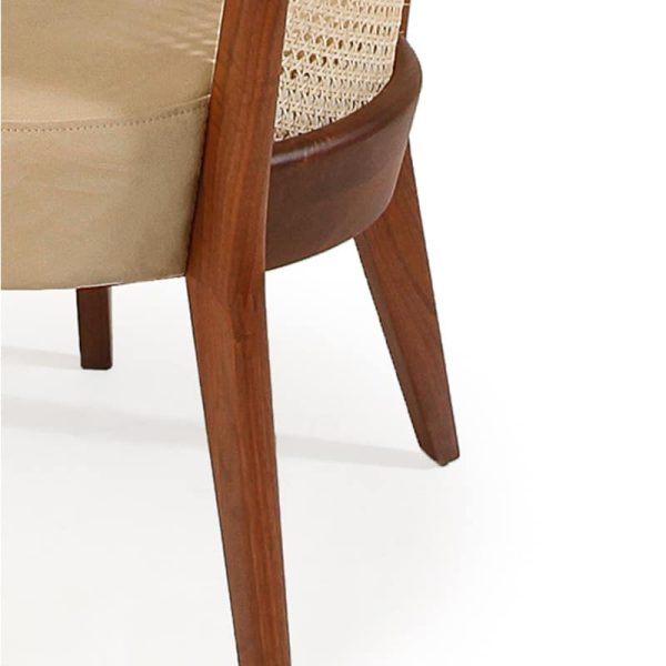 Dalila Lounge Chair Rattan Cane DeFrae Contract Furntiture
