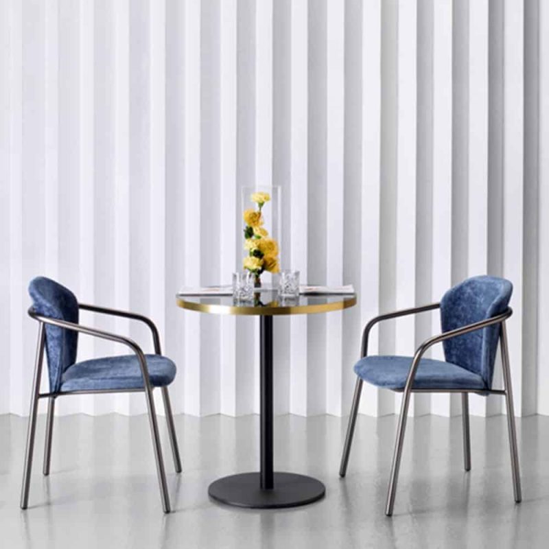 Finn Armchair DeFrae Contract Furniture in situ