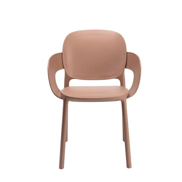 Hug Armchair 2382 Caramel 17 from DeFrae Contract Furniture