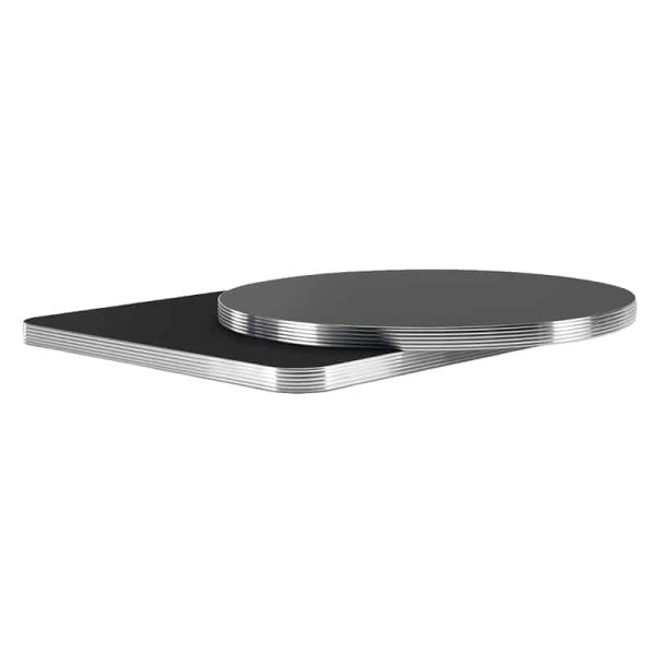 Laminate Aluminium Ridged Edge ABS Table Tops for Diners and Restaurants DeFrae
