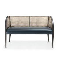 Serena Rattan 2 Seater Sofa DeFrae Contract Furniture Cane