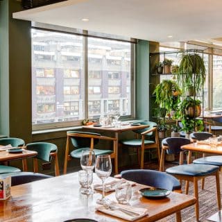 Barbican Brasserie by Searcys Restaurant Furniture by DeFrae Contract Furniture