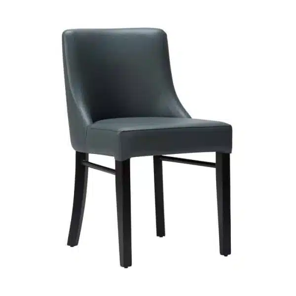 Meran Side Chair Veneto Ivory Grey Faux Wenge Frame DeFrae Contract Furniture