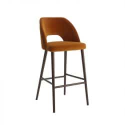 Vaja Bar Stool from DeFrae Contract Furniture open back