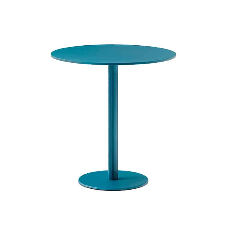 Blume Outdoor Tablebase with steel top-5510 BL500 Tablebase DeFrae Contract Furniture Outdoor Use