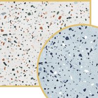 Terrazzo Effect Tabletops DeFrae Contract Furniture Ployrey