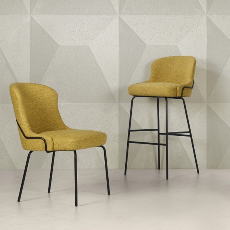 Taylor Tube Side Chair and Bar Stool at DeFrae Contract Furniture