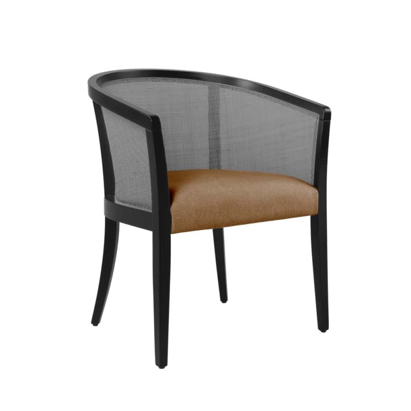 ABBY PO04 Armchair at DeFrae Contract Furniture Cane Rattan Back