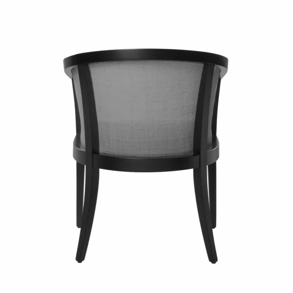 ABBY PO04 Armchair at DeFrae Contract Furniture Cane Rattan Back
