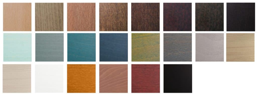 New Life Wood Finishes and aniline colours 2023 