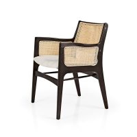 Gemma M1085C Cane Armchair DeFrae Contract Furniture