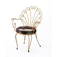 Clematis Outdoor Metal Chairs DeFrae Contract Furniture
