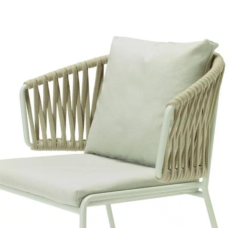 Lisa Filo Nest Armchair DeFrae Contract Furniture Close Up