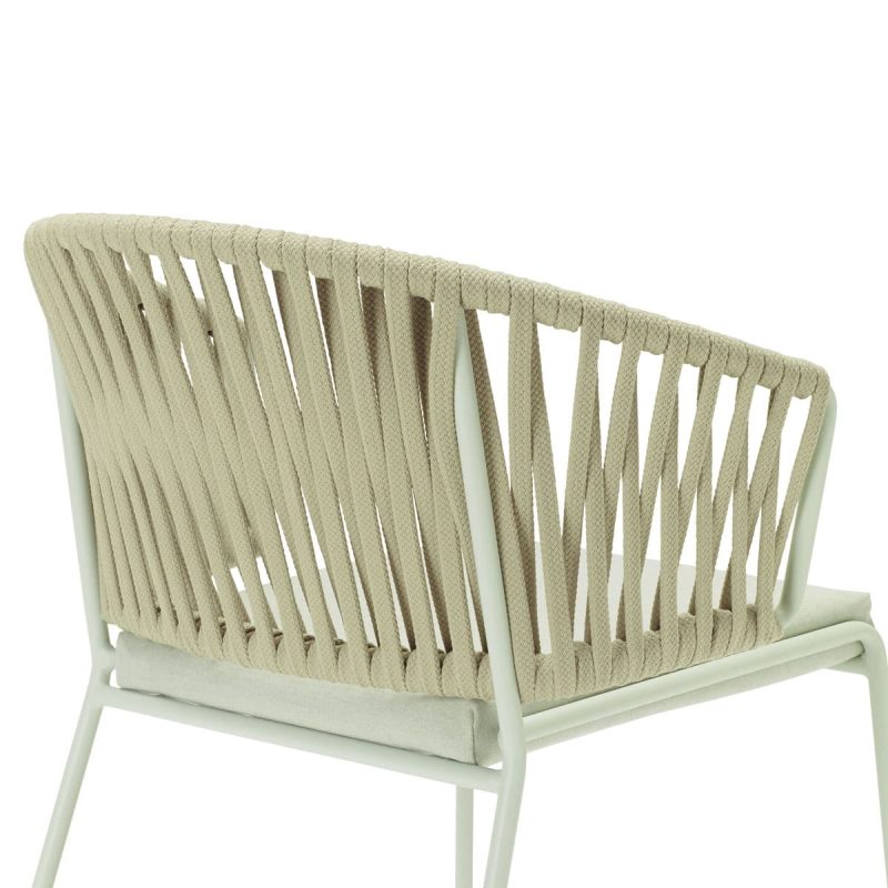 Lisa Filo Nest Armchair DeFrae Contract Furniture Rope Detail Close Up