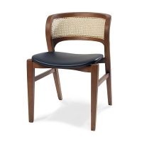 Nemesis Rattan side chair from DeFrae Contract Furniture