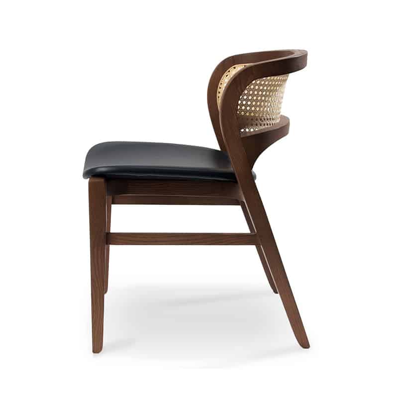 Nemesis Rattan side chair from DeFrae Contract Furniture