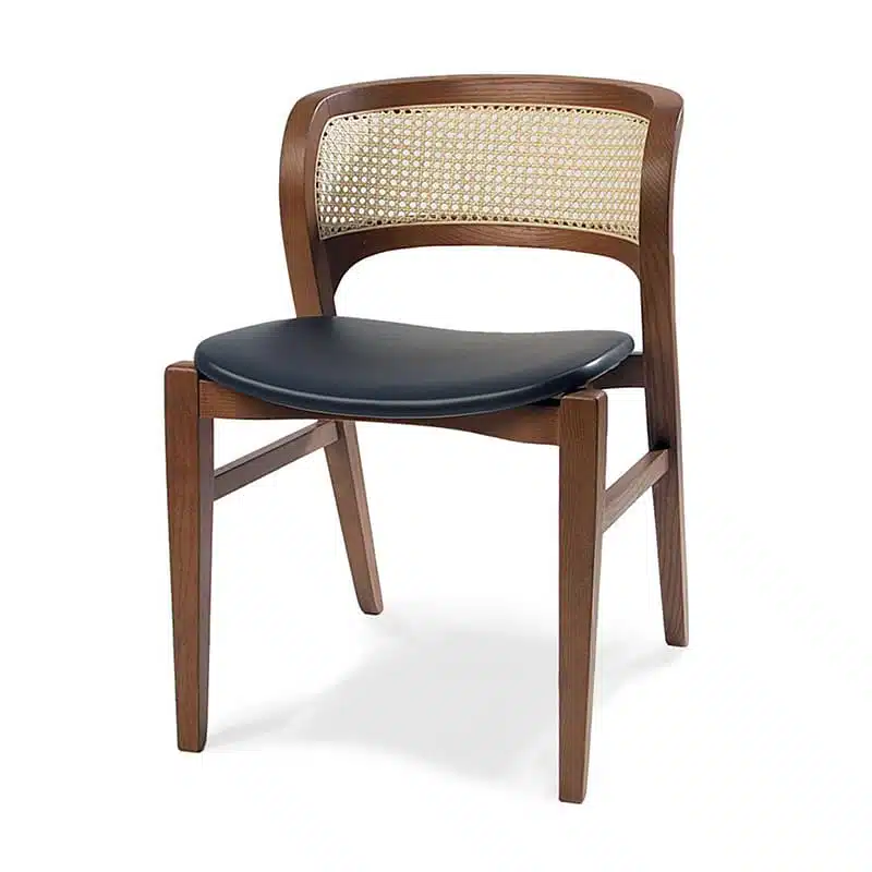 Nemesis Rattan side chair from DeFrae Contract Furniture
