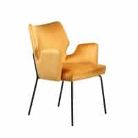Gent Metal Armchair DeFrae Contract Furniture