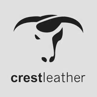 Crest Leather Logo