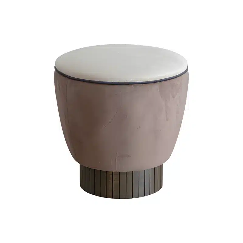 Imani Pouffe Low Stool DeFrae Contract Furniture