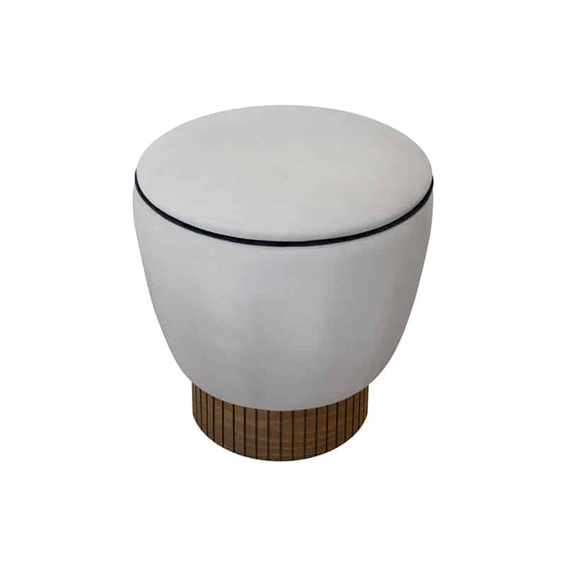 Imani Pouffe Low Stool DeFrae Contract Furniture