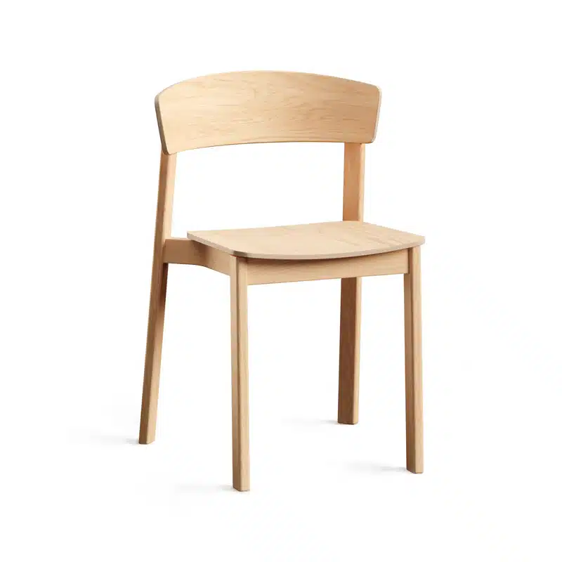 Discover the NORD FSC-approved, stackable side chair. Perfect for restaurants and cafes, with customisable upholstery. Sustainable and stylish!