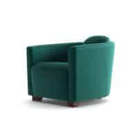 The Bristolian lounge Chair is a stylish armchair, perfect for commercial environments including restaurants, offices, hotels, bars and hospitality lounges.