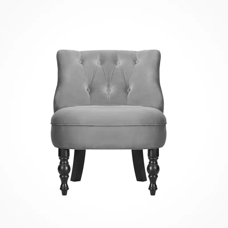 Flow Lounge Chair with Button-Back Design for Hospitality Venues