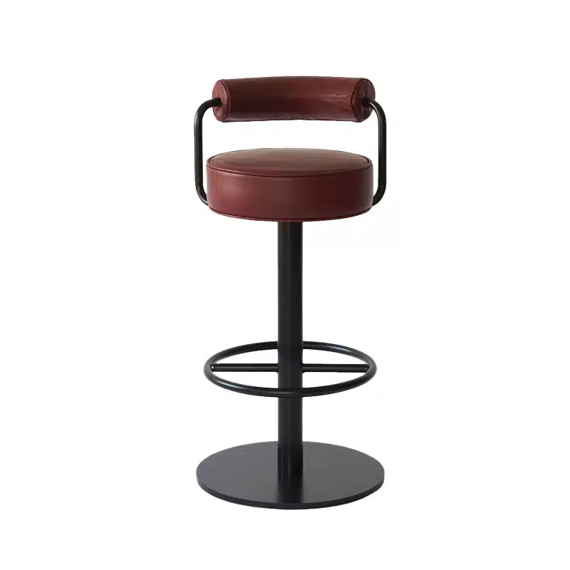 Discover the Heavy Duty Bar Stool, available in leather, velvet, boucle, or your own material. Choose a rotating or fixed base, with 650mm or 750mm seat height, perfect for bars, restaurants, hotels, and hospitality venues.