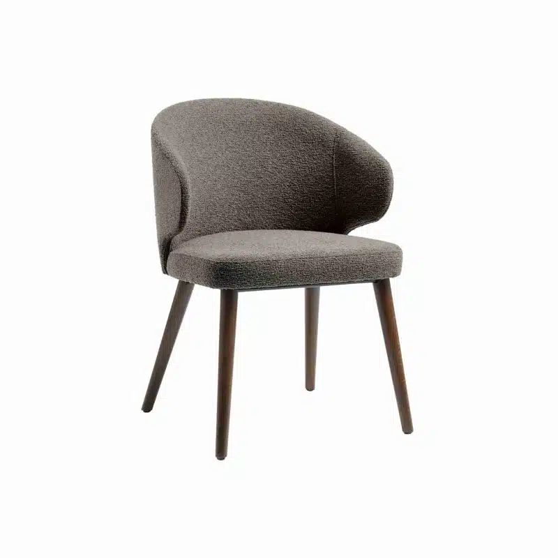 Selma Dining Chair Restaurant Hospitality Hotels from DeFrae Contract Furniture Grey