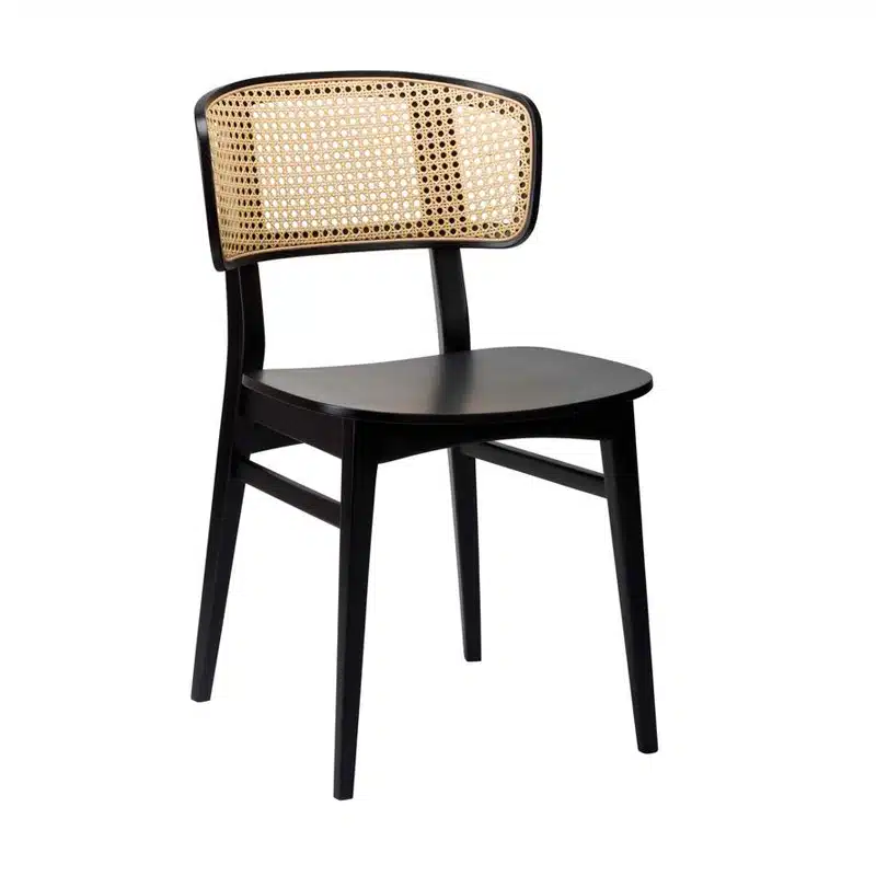 Sofia Side Chair Restaurant Cafe Cane Backrest DeFrae Contract Furniture - Sophia Side Chair GF