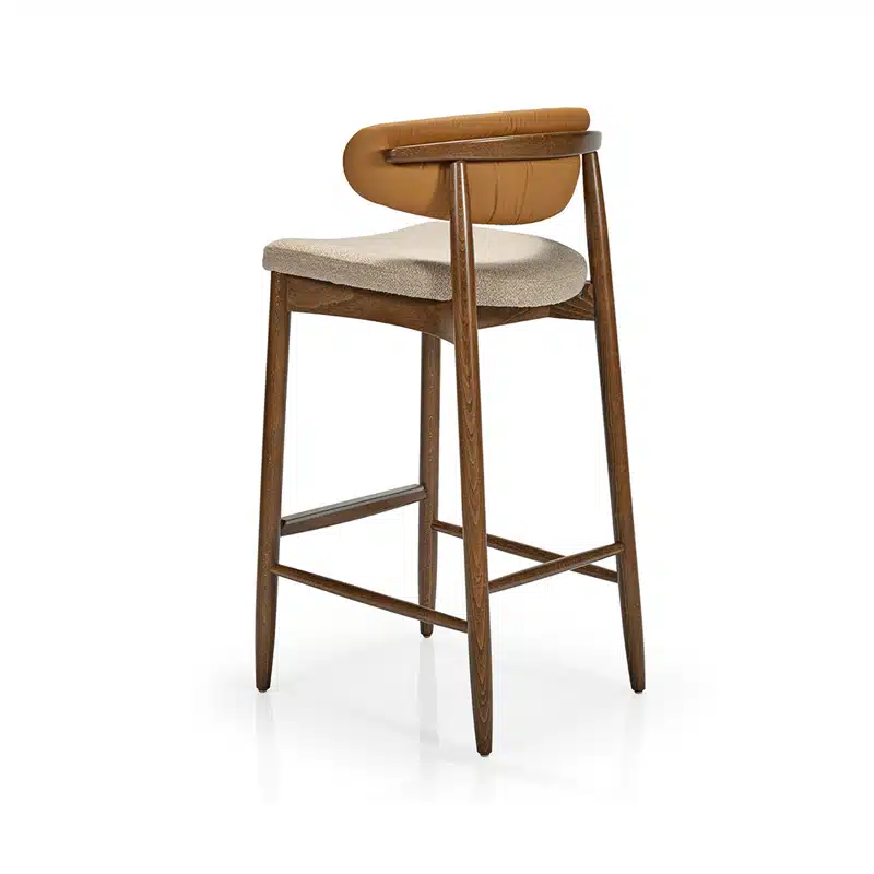 Joanne Bar Stool M1337UU DeFrae Contract Furniture Back View