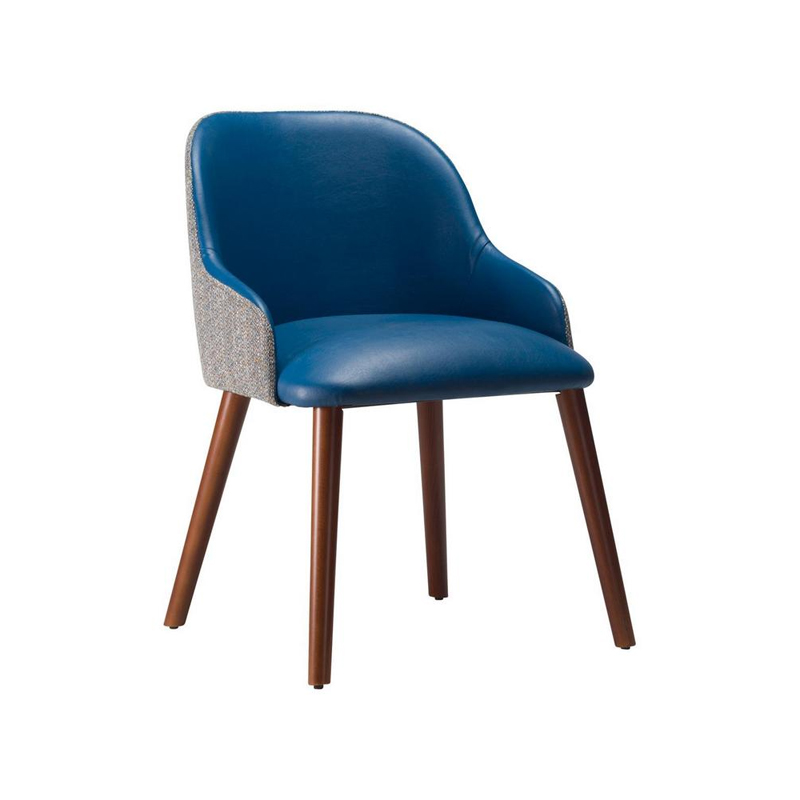 The Ony armchair is a dining chair for your restaurant, bar, coffee shop or hotel. Upholstered in a range of faux leathers, boucle, fabrics or velvet.