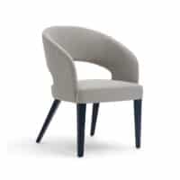 The Ray 264 Easy Chair adds bold style and comfort to hospitality venues. Customisable fabrics and wood finishes make it perfect for lounges and receptions.