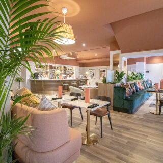 Embers Bar & Grill Voco Corby Hotel Restaurant Furniture DeFrae Contract Furniture