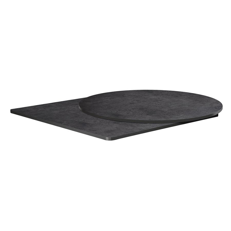 Extrema Tabletops Metallic Anthracite DeFrae