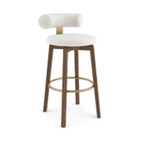 Auro Bar Stool Swivel Seat DeFrae Contract Furniture