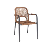 Bilbao Outdoor armchair DeFrae Rope Weave Armchair Natural
