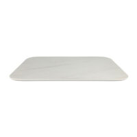 Extrema Premium Compact Laminate Tabletops White Marble 600 x 600 690 x 690 or 790 x 790