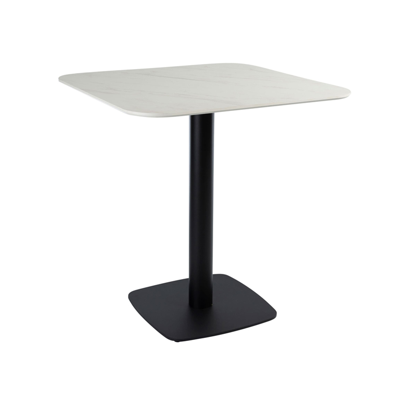 Extrema Premium Compact Laminate Tabletops White Marble 600 x 600 690 x 690 or 790 x 790
