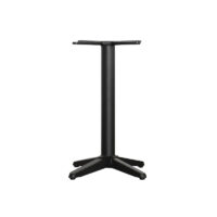 NOROCK™ Trail 22 Black Dining Height Table Base Self Levelling DeFrae Contract Furniture