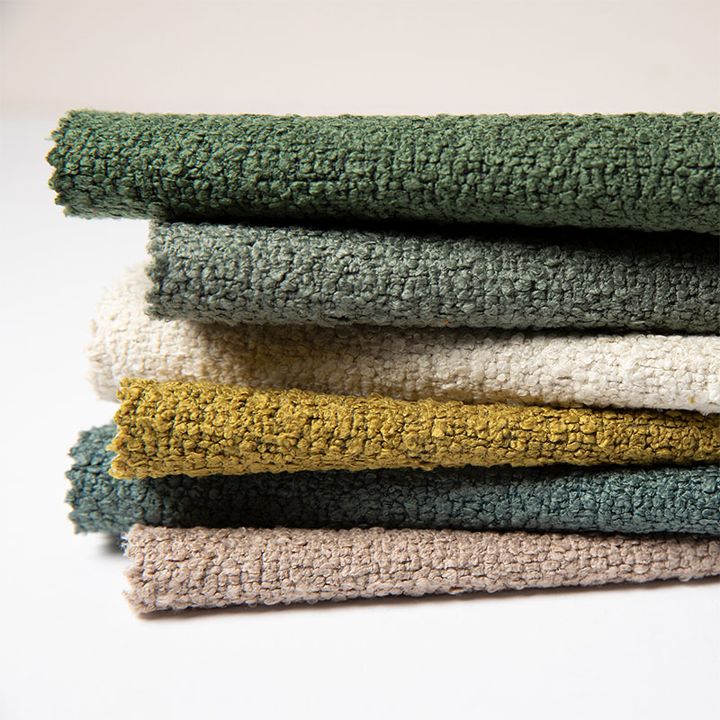 Contract Quality Boucle fabric at DeFrae Contract Furniture